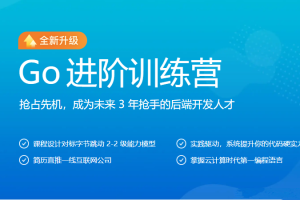 极客大学-Go进阶训练营第五期|2022年|完结无秘