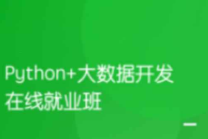 黑马Python+大数据年度钻石会员|价值24980|14阶段完结无密