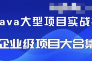 精选24套JAVA企业实战项目教程资源