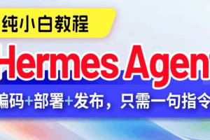 尚硅谷Hermes小白教程：2026必学的AI Agent框架